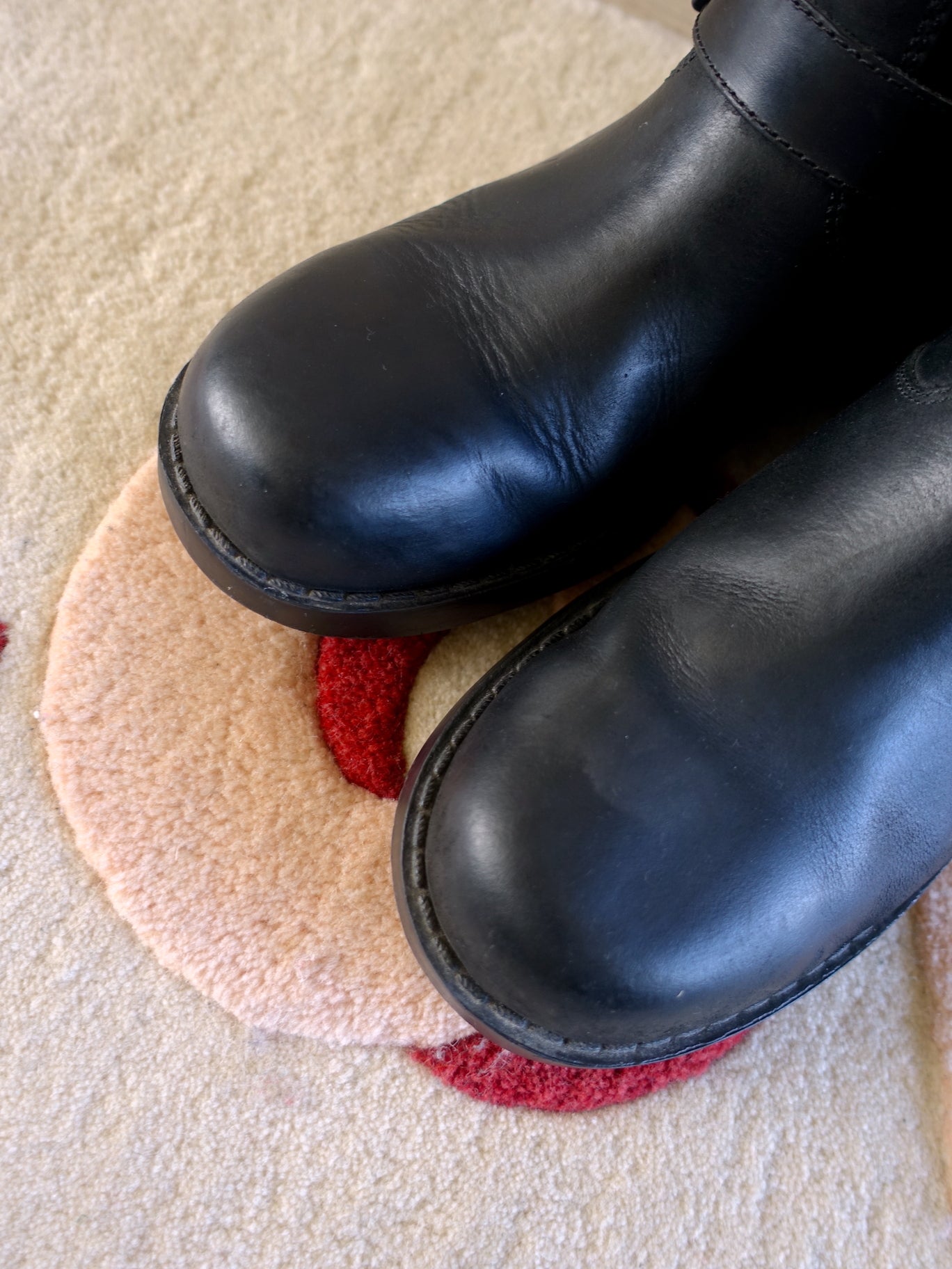 Johnny Bulls mid biker boot zwart