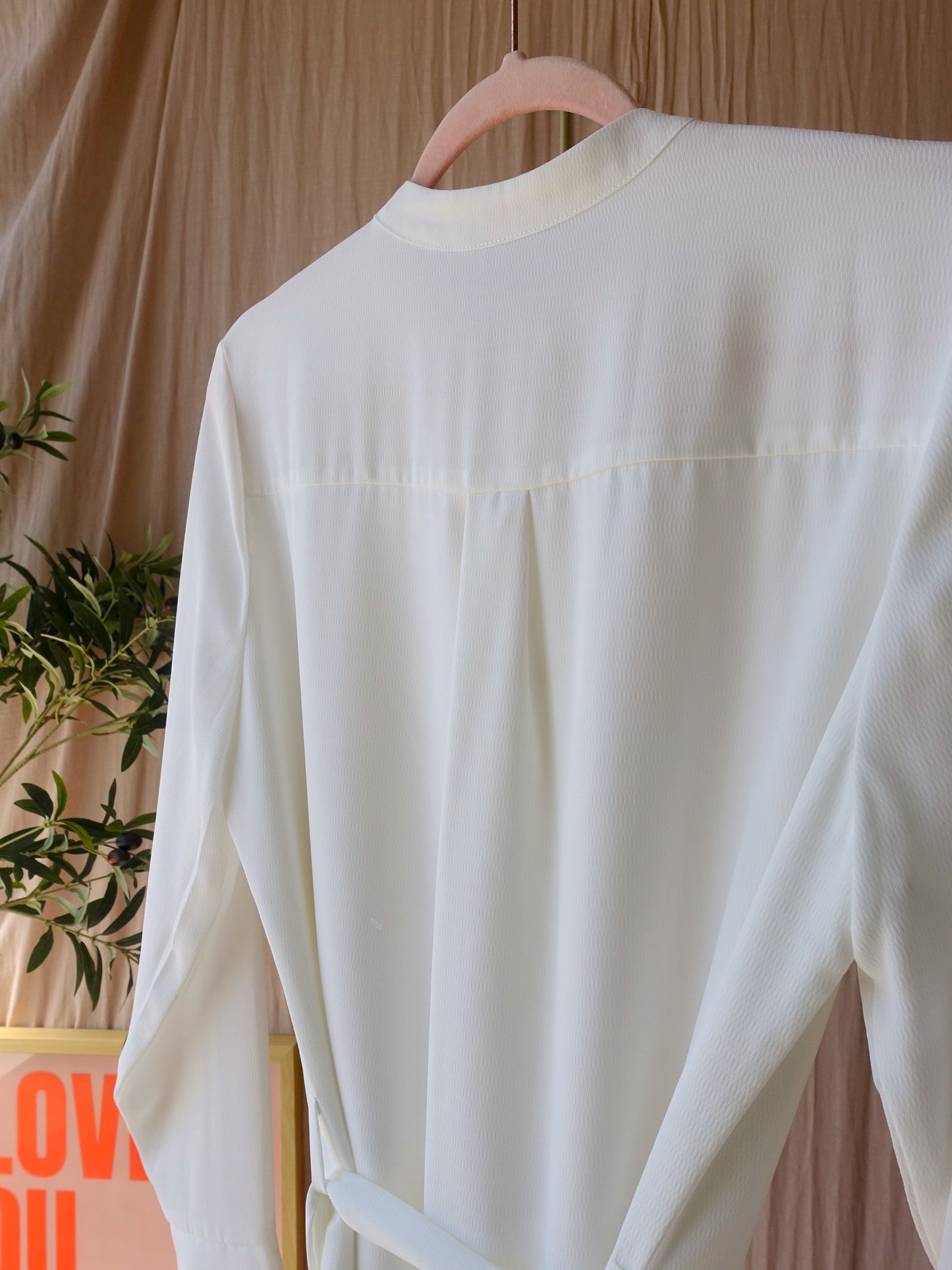 Josh V romee classic jurk off white