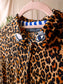 Juffrouw Jansen leopard blousejurk miep