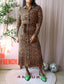 Juffrouw Jansen leopard blousejurk miep