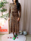 Juffrouw Jansen leopard blousejurk miep