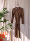 Juffrouw Jansen leopard blousejurk miep