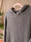 Jumper1234 100% Cashmere hoodie greige taupe