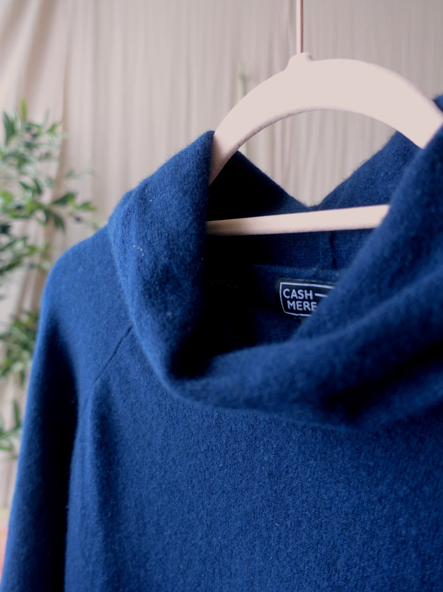 CASH-MERE.ch 100% kasjmier knit midnight blue