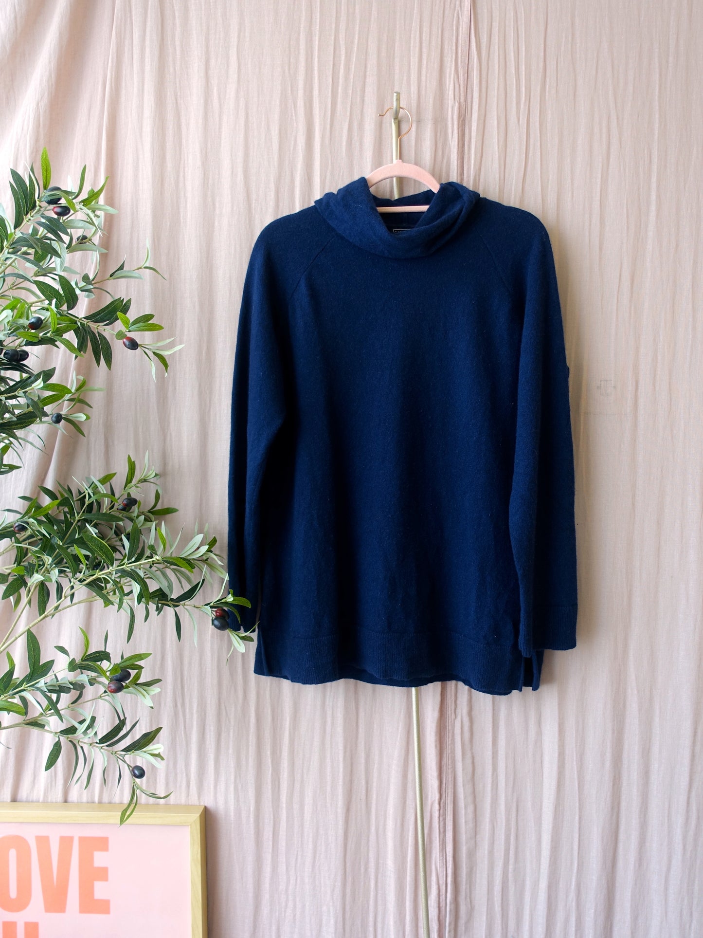 CASH-MERE.ch 100% kasjmier knit midnight blue
