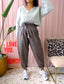 Knit-Ted alpacamix boxy fit pullover pastel green