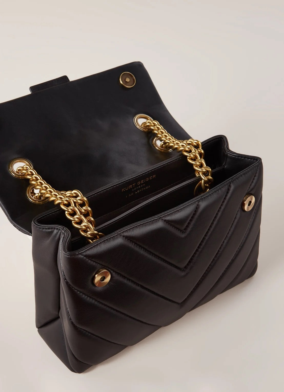 Kurt Geiger Kensington exclusive leather bag black