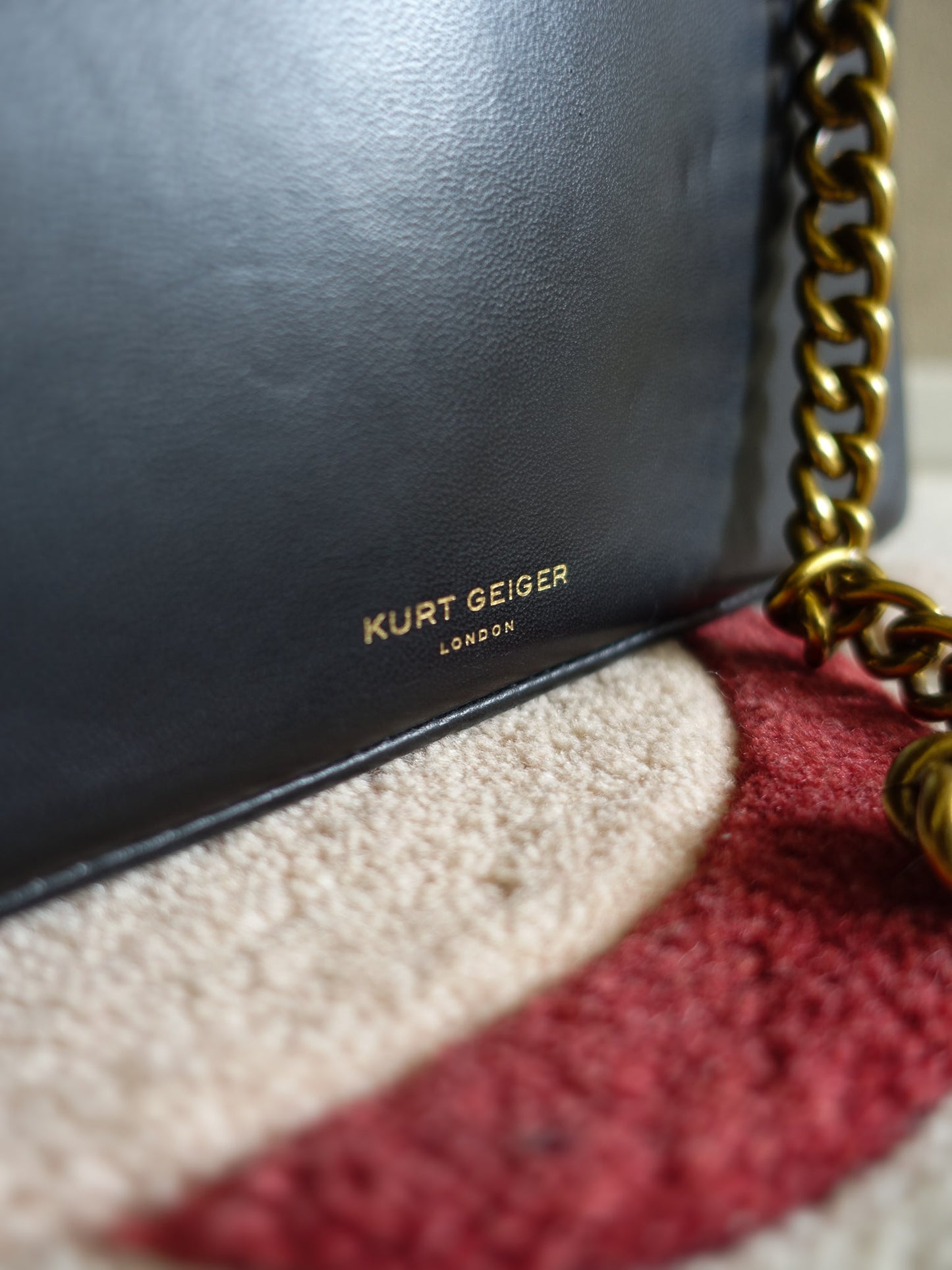Kurt Geiger Kensington exclusive leather bag black
