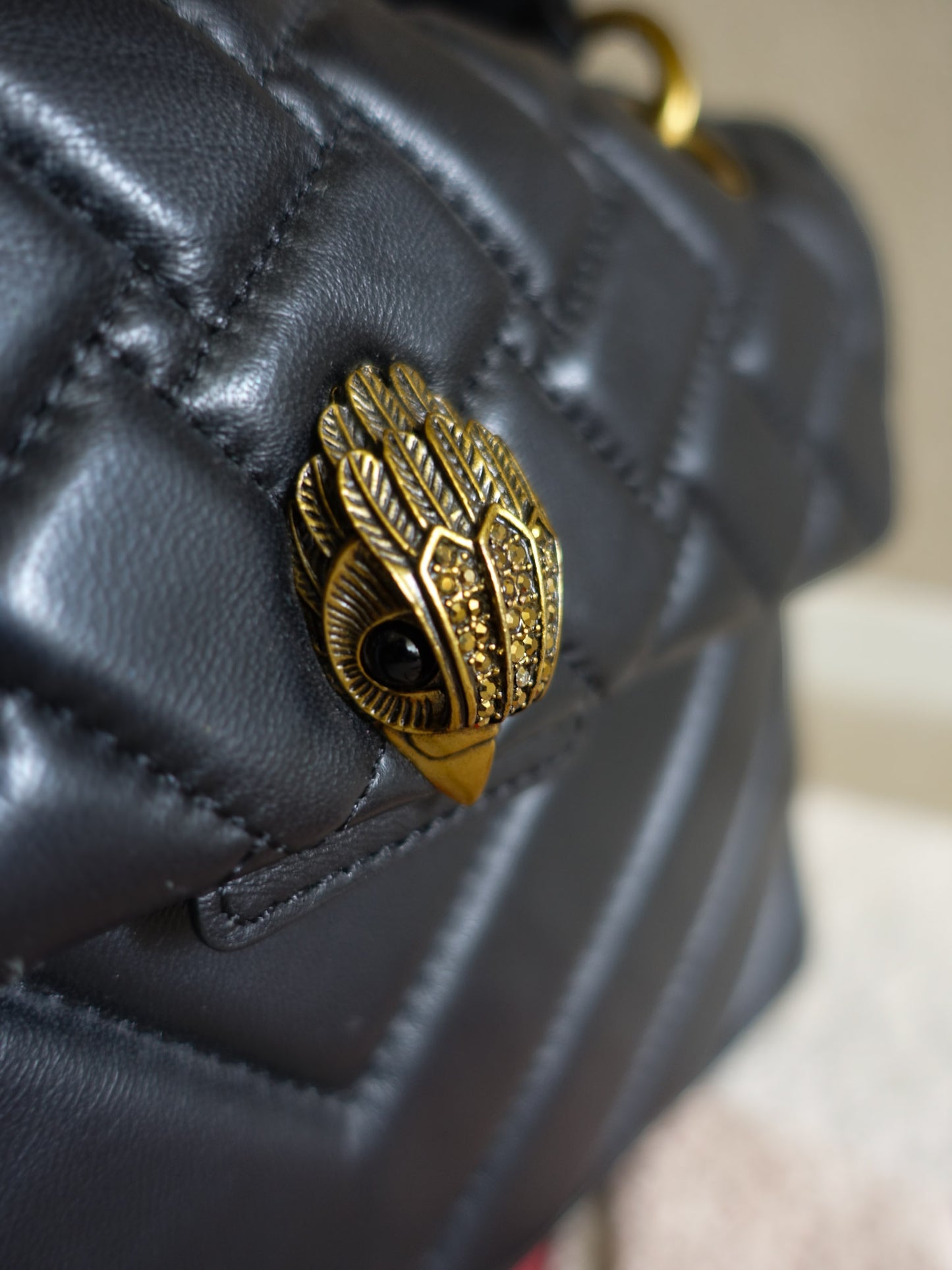 Kurt Geiger Kensington exclusive leather bag black