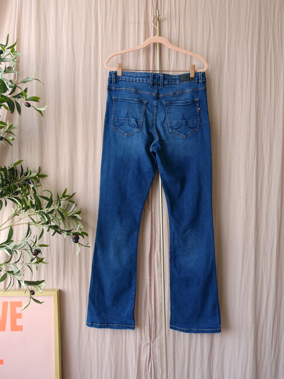 Kuyichi amy bootcut jeans dark denim