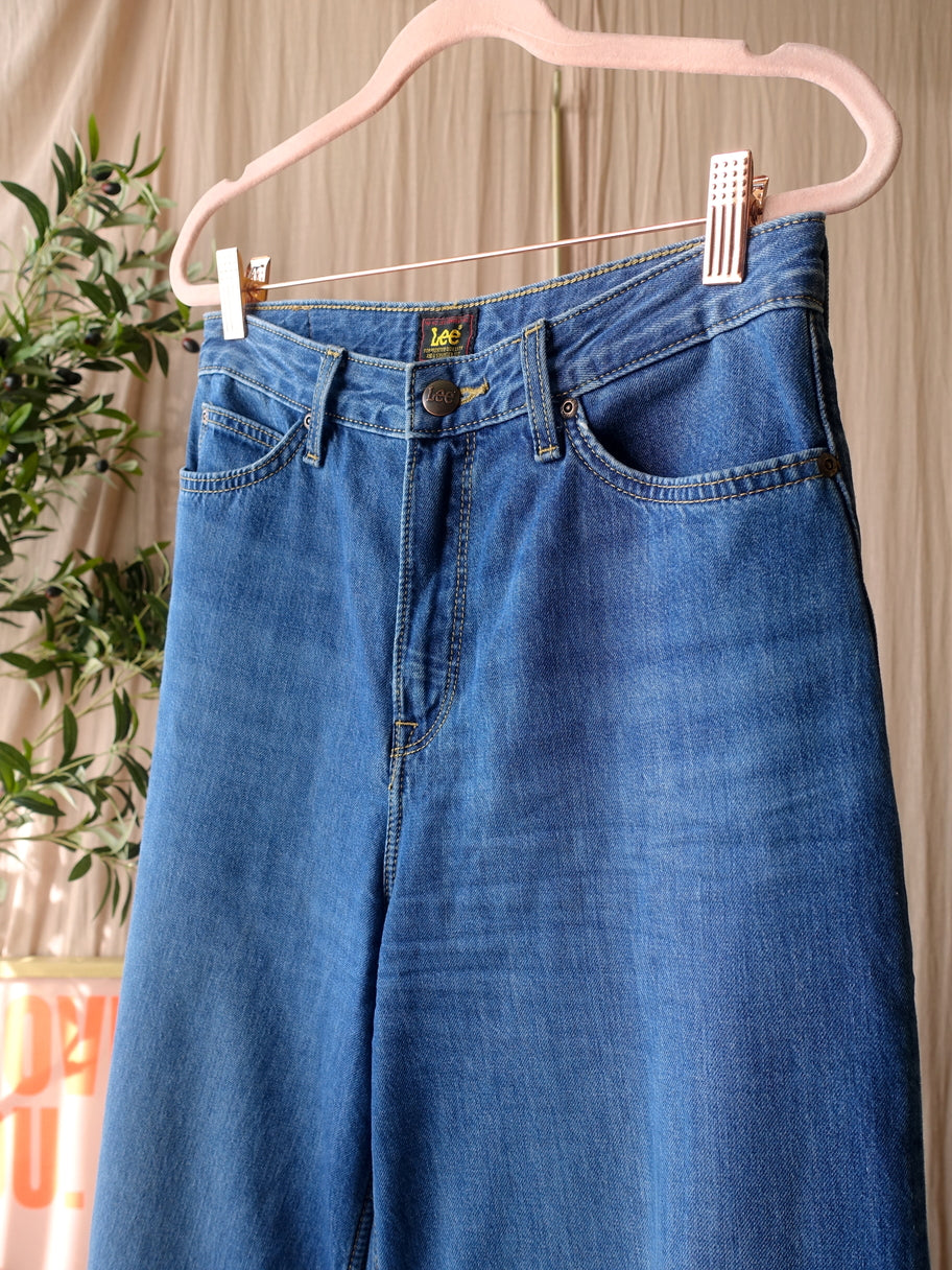 LEE Stella high waist wide leg jeans dye star