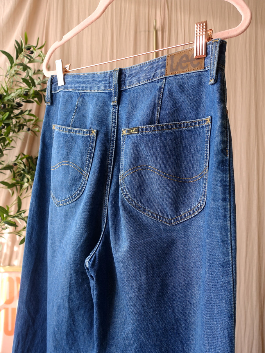 LEE Stella high waist wide leg jeans dye star