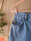 Vintage Lois Sandra-C Noad Veined denim shorts