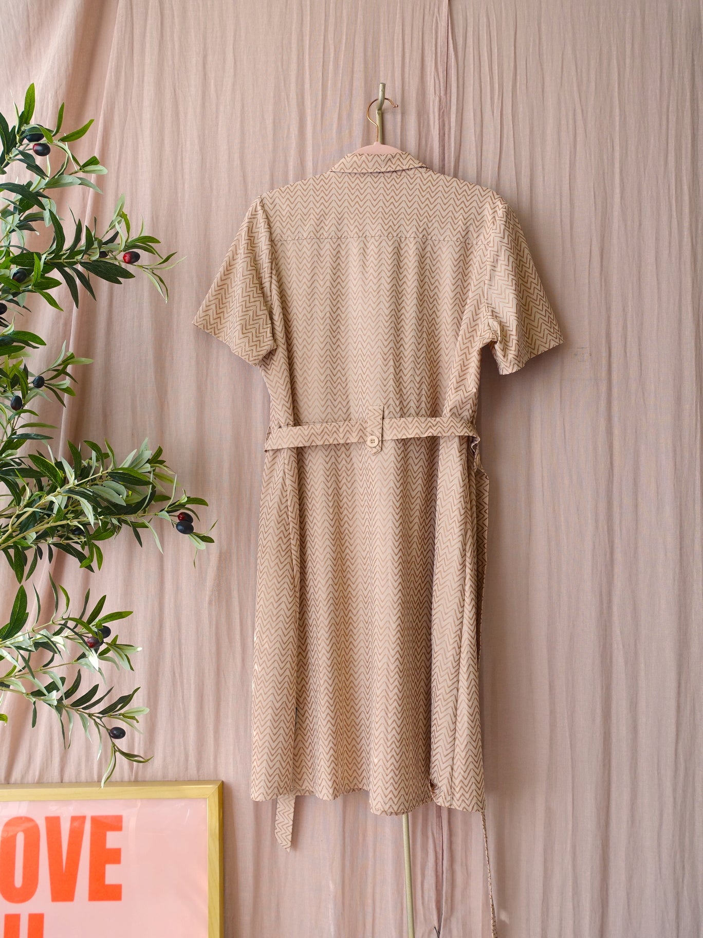Label Of Elements travel quality jurk ivory cream