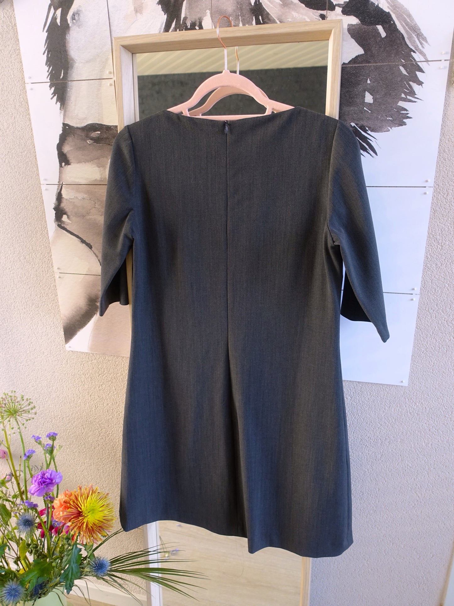 LaDress the classy jurk platinum grey