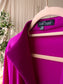 LaDress the perfect travel quality wrap jurk fuchsia