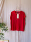 LaDress liz lightweight travel quality top haute red