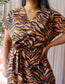 Lady Day travelstof eden zebra sunrise jurk