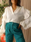 Refined Department Chloe ruffle top wit