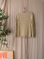 Lauren Ralph Lauren cable knit golden beige