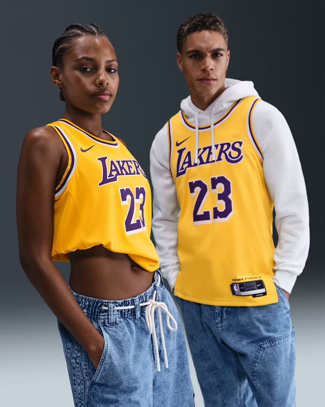 Nike Lebron James Los Angeles Lakers Icon Edition top