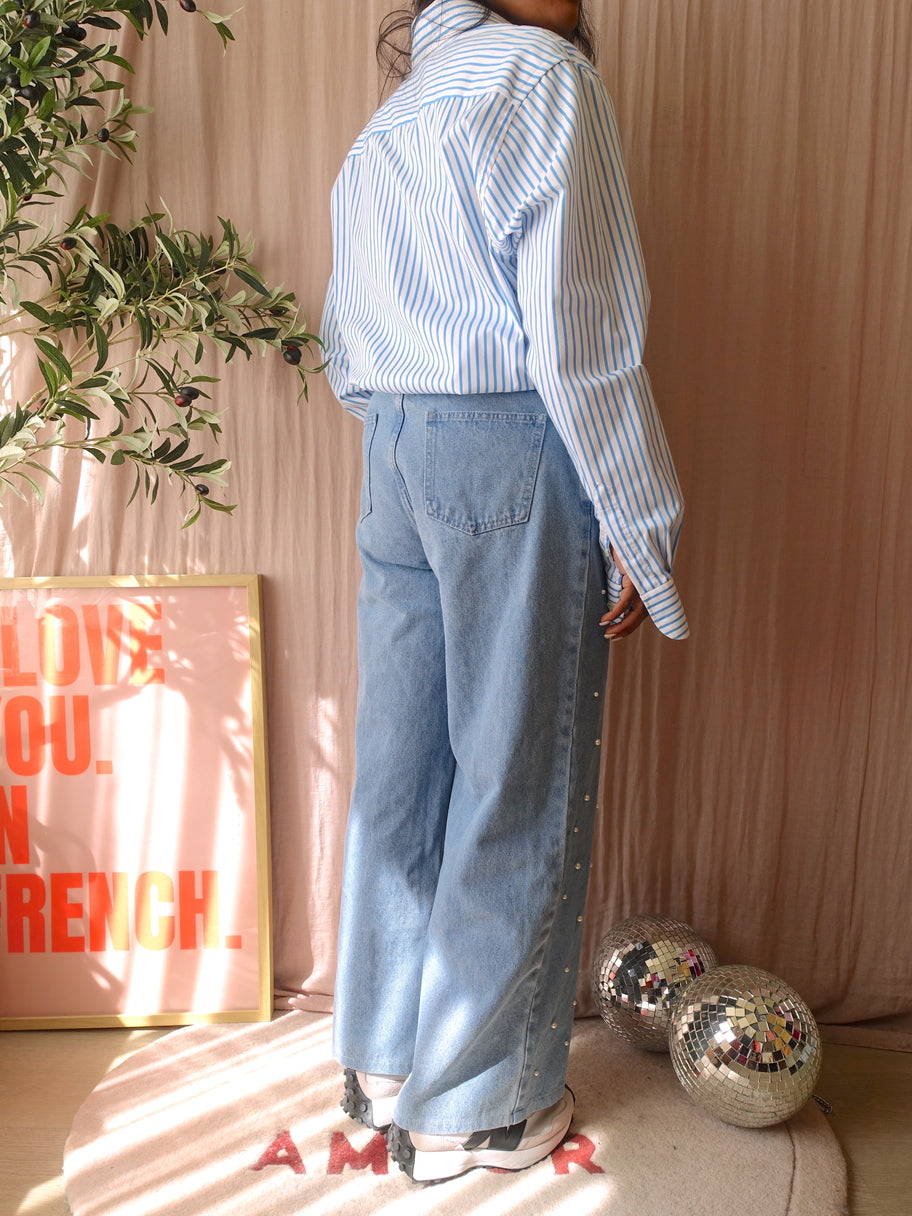 Refined Department payton wide leg jeans