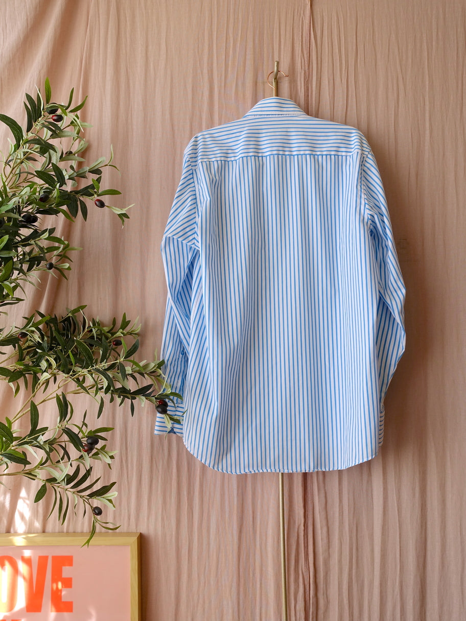 Ledûb classic but oversized striped shirt