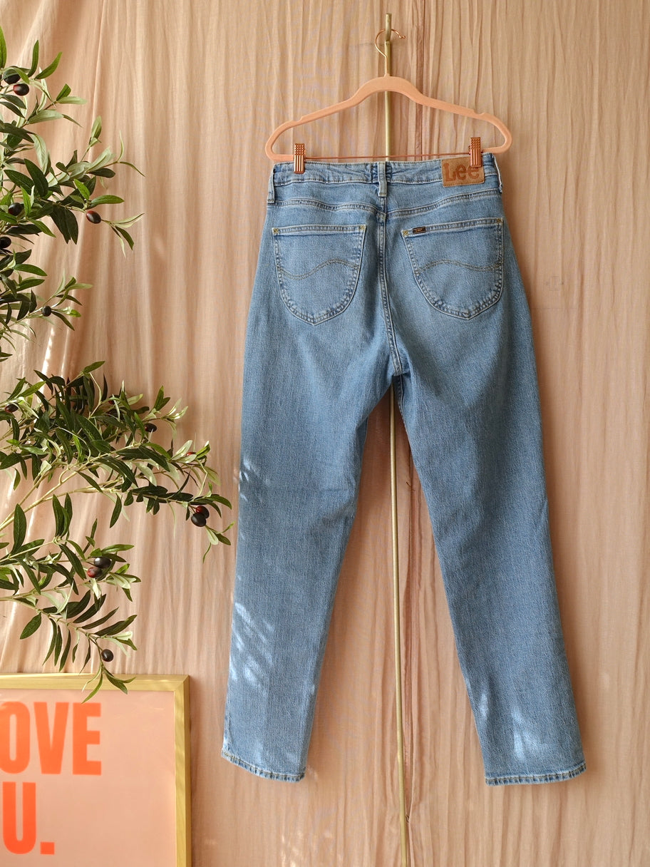 Lee Carol high waist tapered jeans mid soho