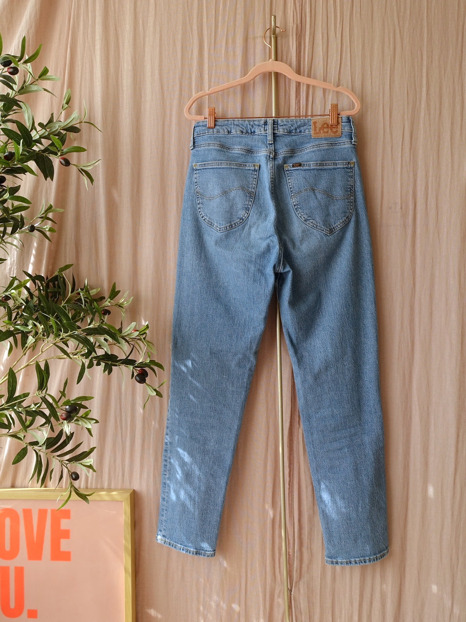 Lee Carol high waist tapered jeans mid soho