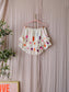 Les Jumelles embroidered ruffle skort ecru