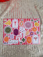 Bohemian summer stickers met goudfolie