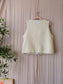 Levete Room the bouclé waistcoat ecru