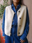 Levete Room the bouclé waistcoat ecru