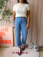 Levi's 501 original high waist mediumstone