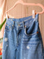 Levi's 501 original split cropped