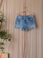 Levi's 501 original short mediumstone denim