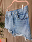 Levi's 501 original short mediumstone denim