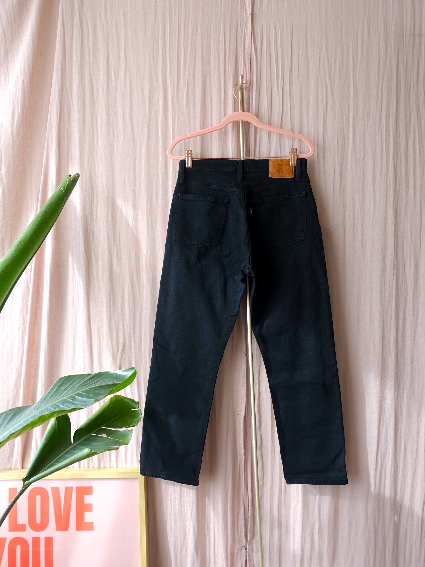 Levi's 501 original zwart