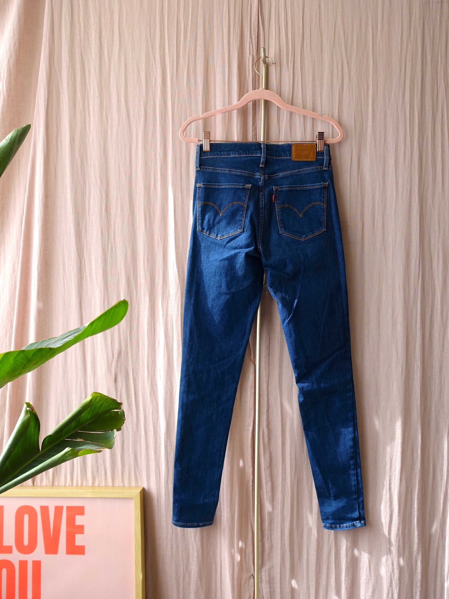 Levi's 720 high rise super skinny jeans