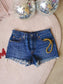 Levi's 501 original shorts classic indigo blue