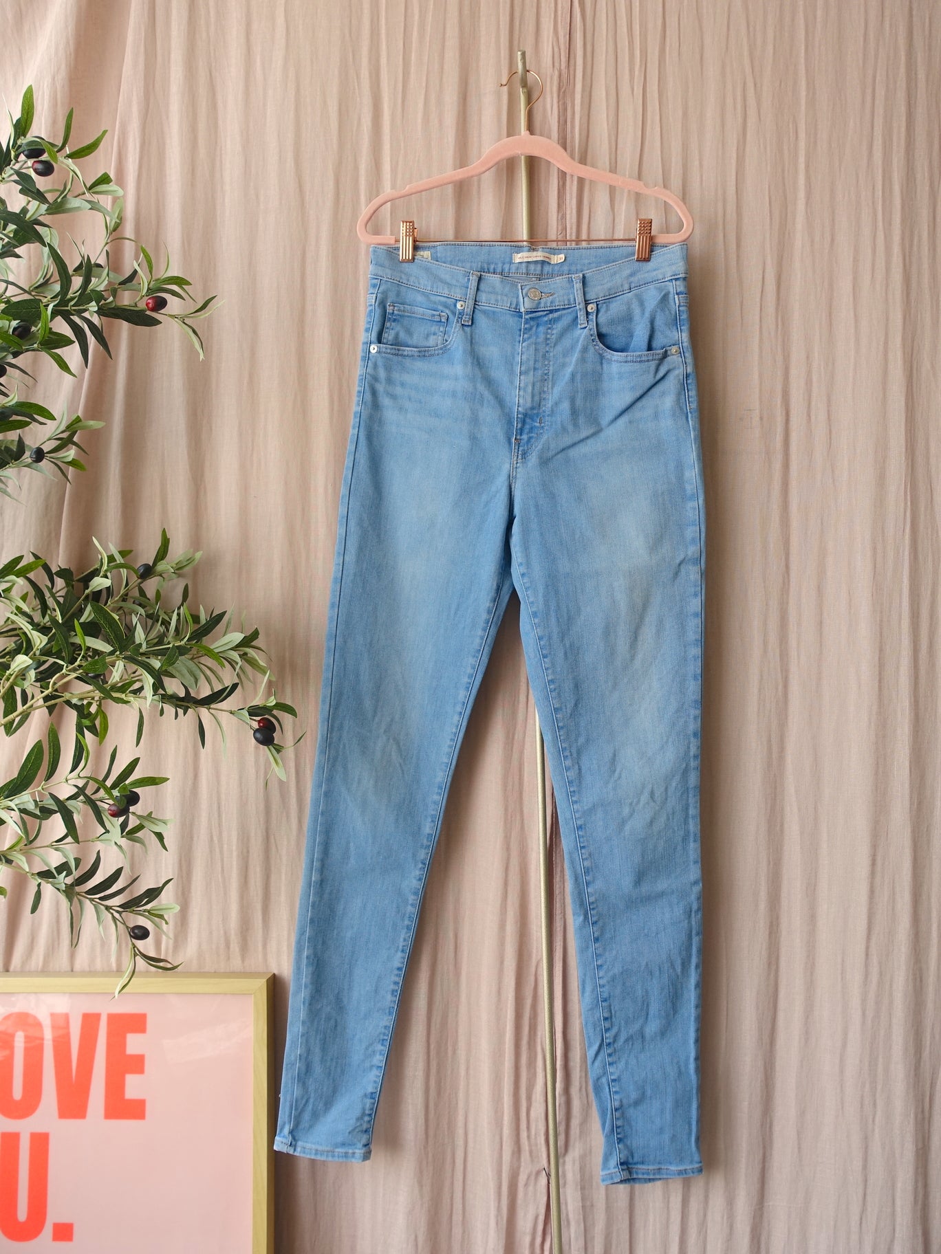 Levi's Mile High Super Skinny lyocellmix