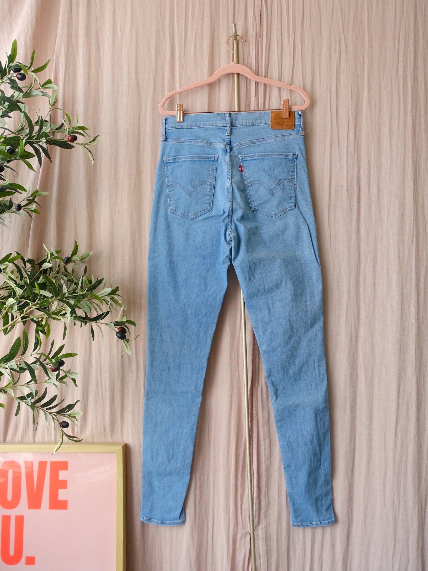 Levi's Mile High Super Skinny lyocellmix
