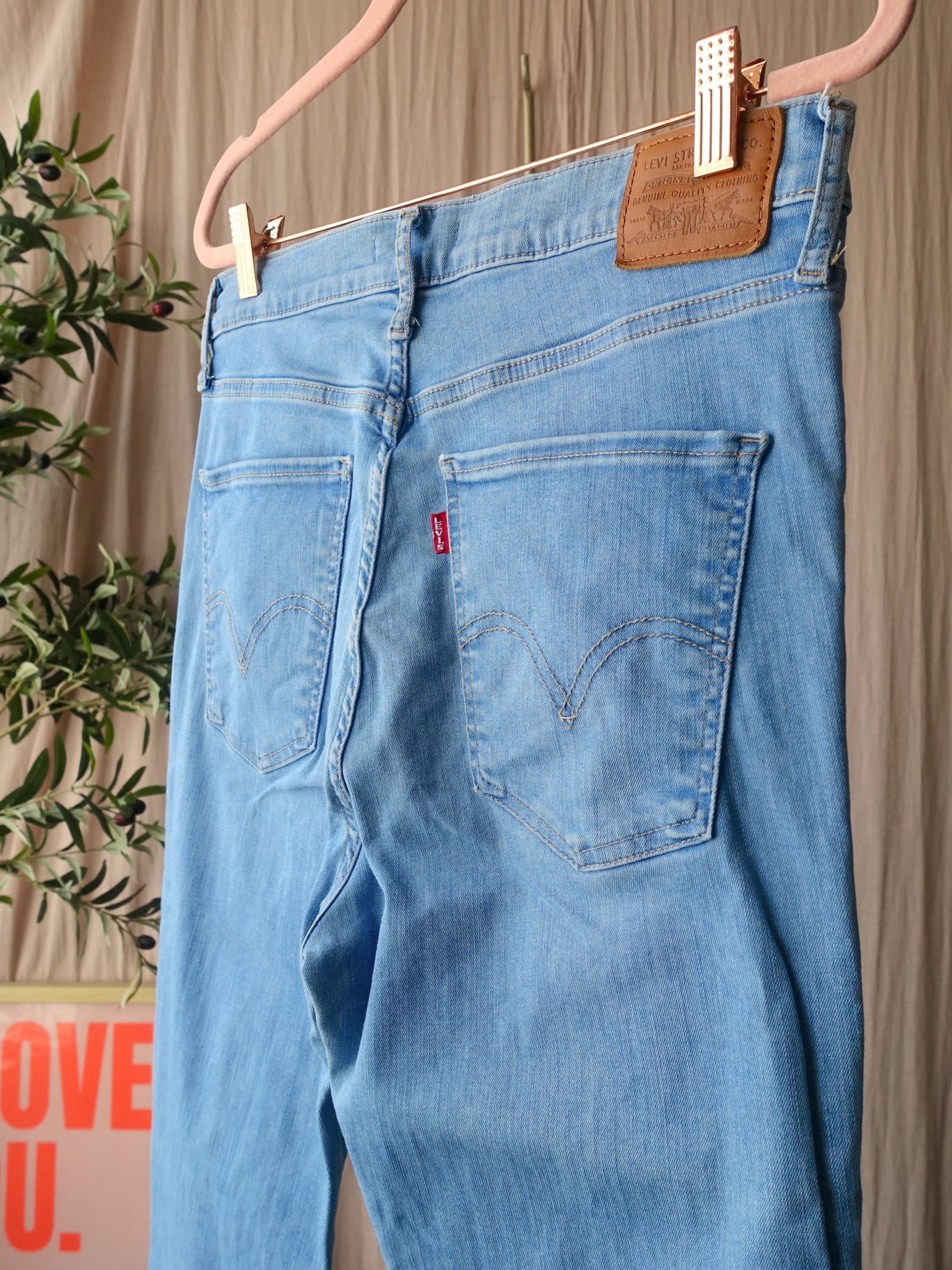 Levi's Mile High Super Skinny lyocellmix
