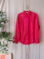 Loavies structured summer shirt french fuchsia