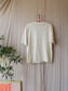 Nukus ruth oversized knit polo ecru sand
