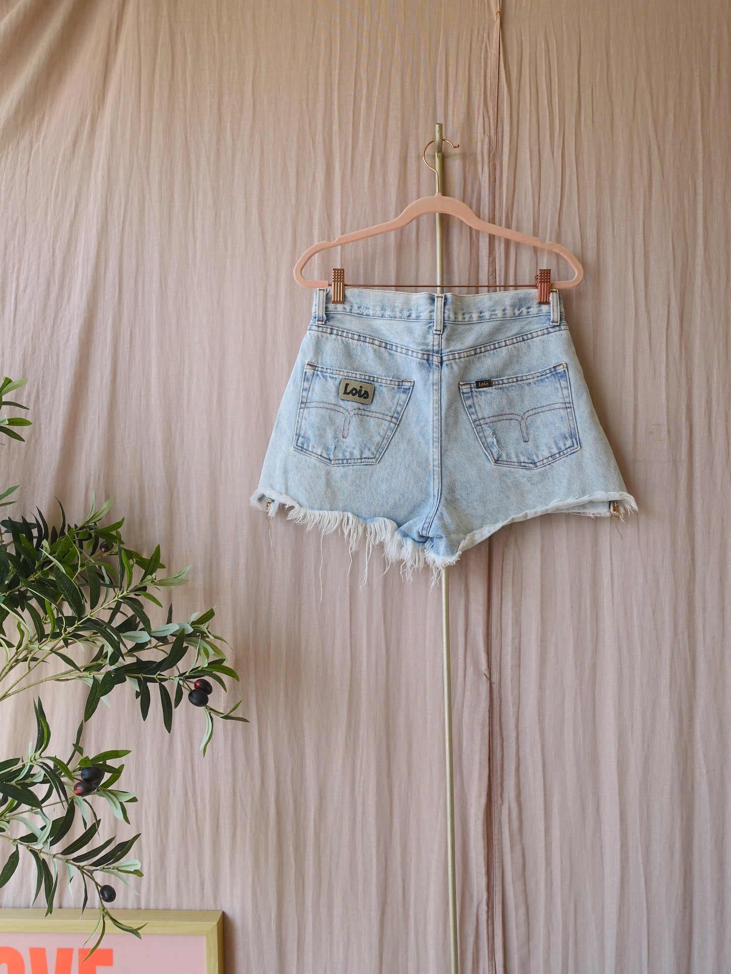 Lois sandra premium denim high waist shorts
