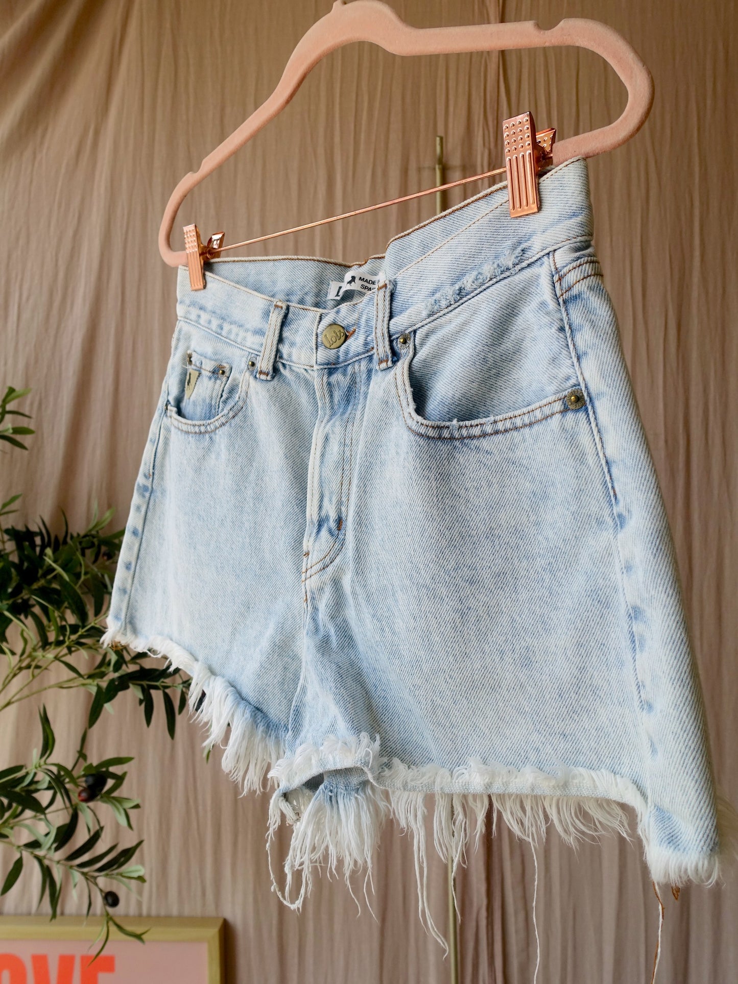 Lois sandra premium denim high waist shorts