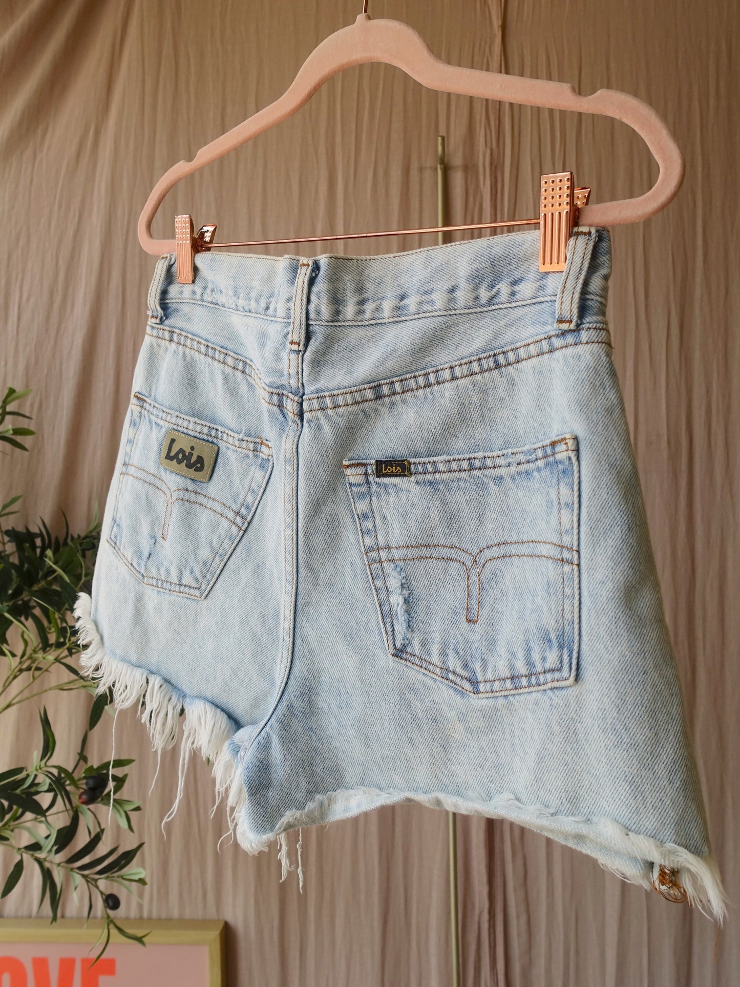 Lois sandra premium denim high waist shorts