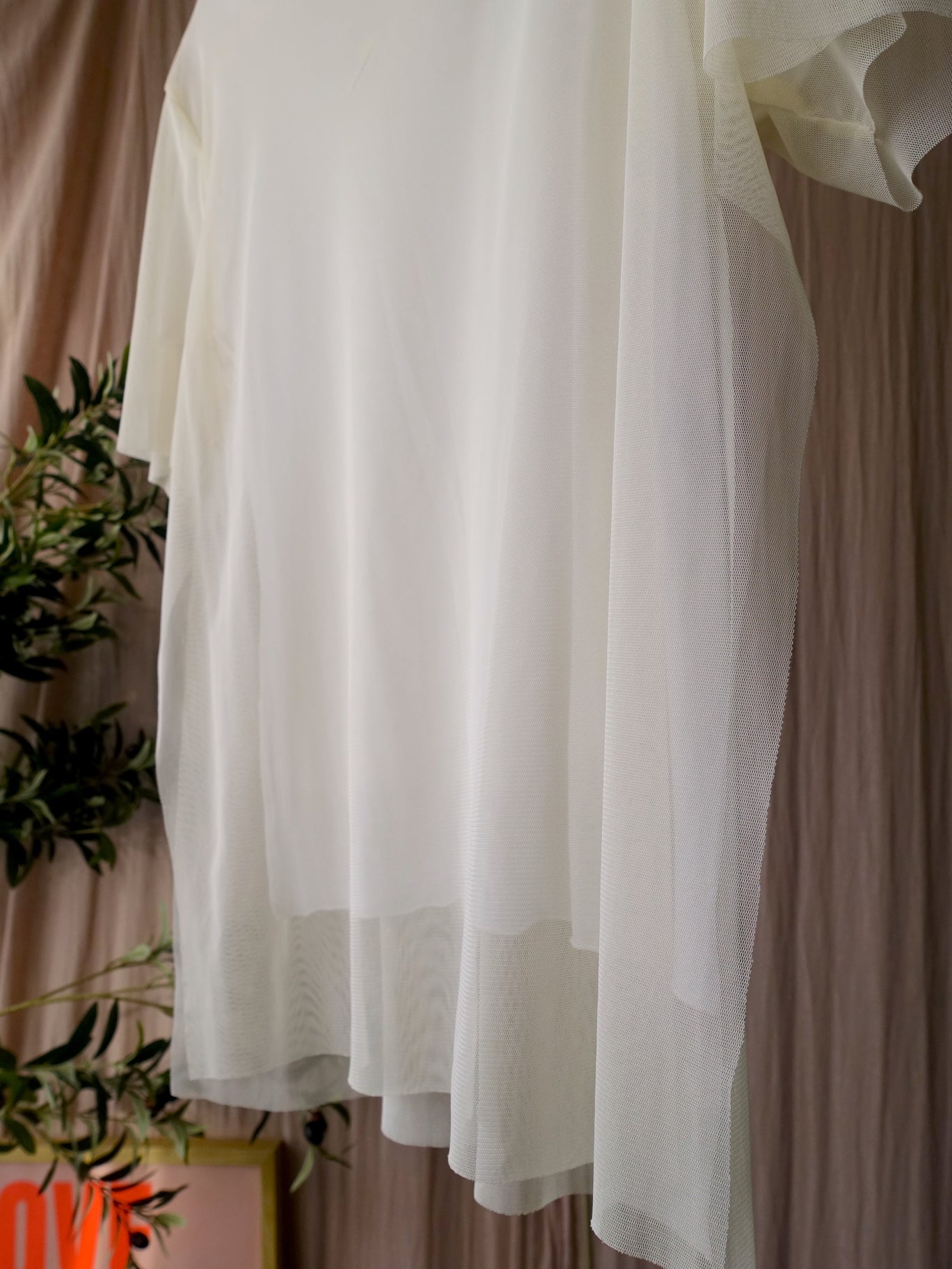 Avelon by FRENKEN oversized tule tee