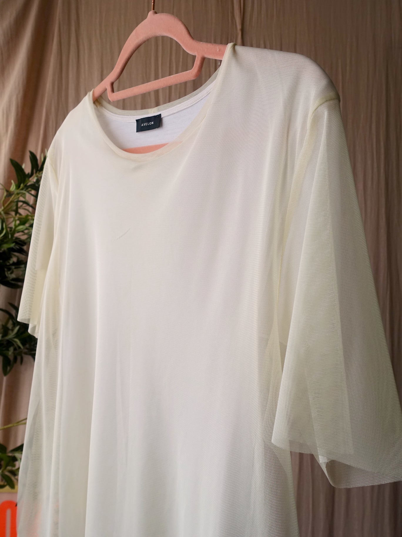 Avelon by FRENKEN oversized tule tee